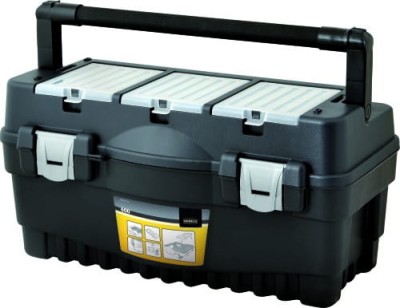 Pojemnik narzędziowy 547x271x278 mm stalowa rączka HOME TOOLS