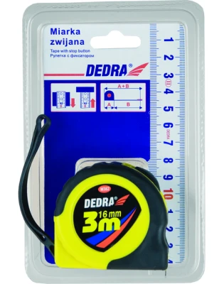 miara zwijana profi 3m DEDRA M382