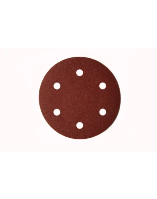 krążek ścierny 225mm gr.240 (op 5szt) DEDRA7749C6 z otworami (do DED7765 i DED7766)
