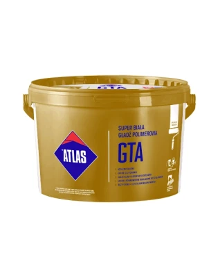 ATLAS GTA 25kg gładż polimerowa biała super na wałek pal.zwr.