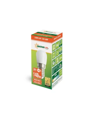 Żarówka LED E14 2W ciepła biała SPECTRUM