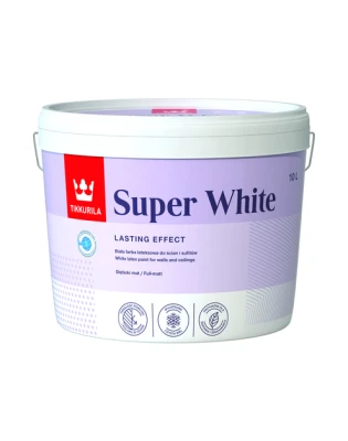 farba SUPER WHITE 10L TIKKURILA