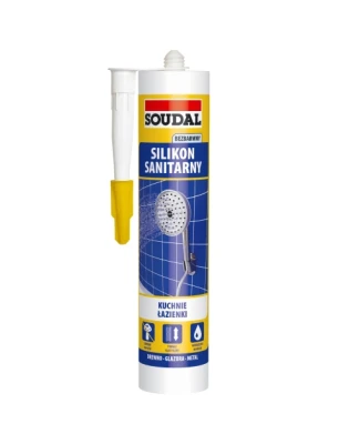silikon sanit.bezb. 280ml SOUDAL