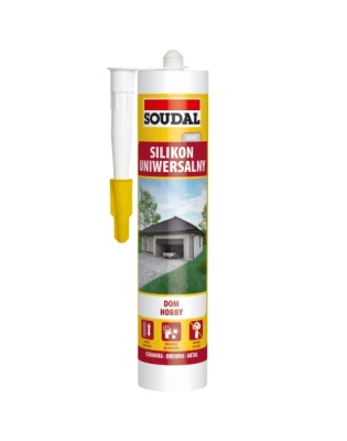 silikon uniw.szary 280ml SOUDAL