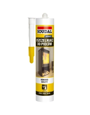 uszcz. do pieców 1500C SOUDAL 280ml czarny