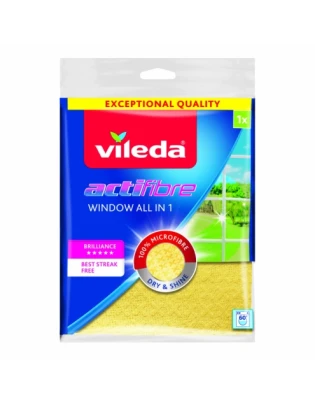 ścierka ACTIFIBRE do okien VILEDA151708 żółta